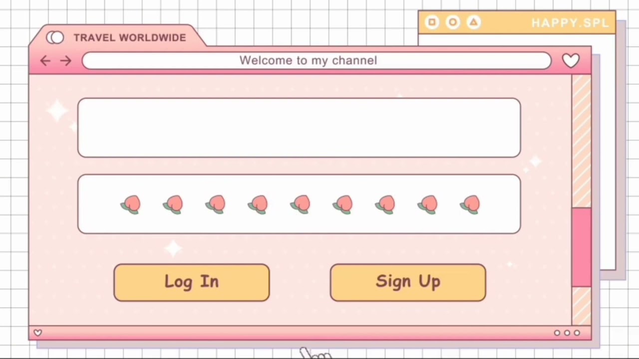 Cute Computer Intro Template ( copyright free )