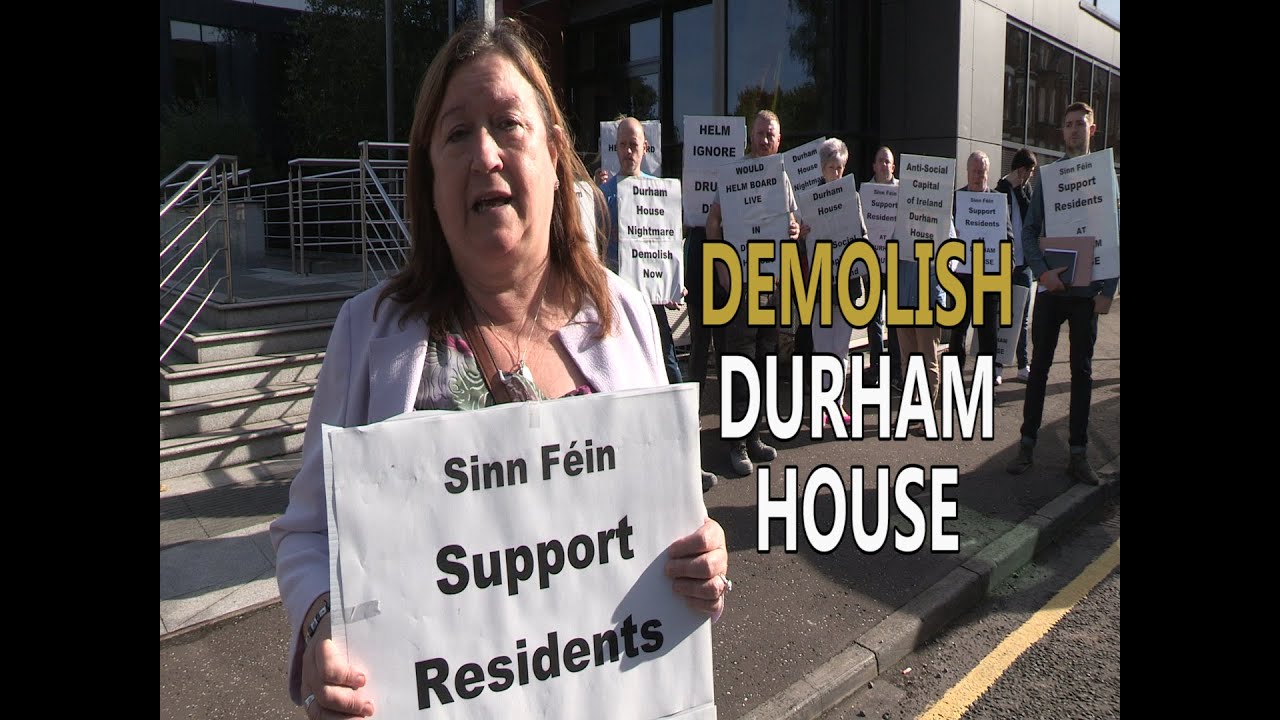 Residents demand HELM Housing DEMOLISH Hell Flats YouTube