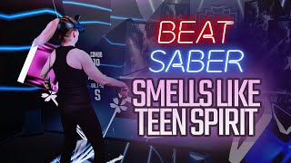 Smells Like Teen Spirit • Beat Saber • Mixed Reality