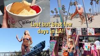 LA adventures!! Santa Monica, partying, Venice beach & so much good food!!