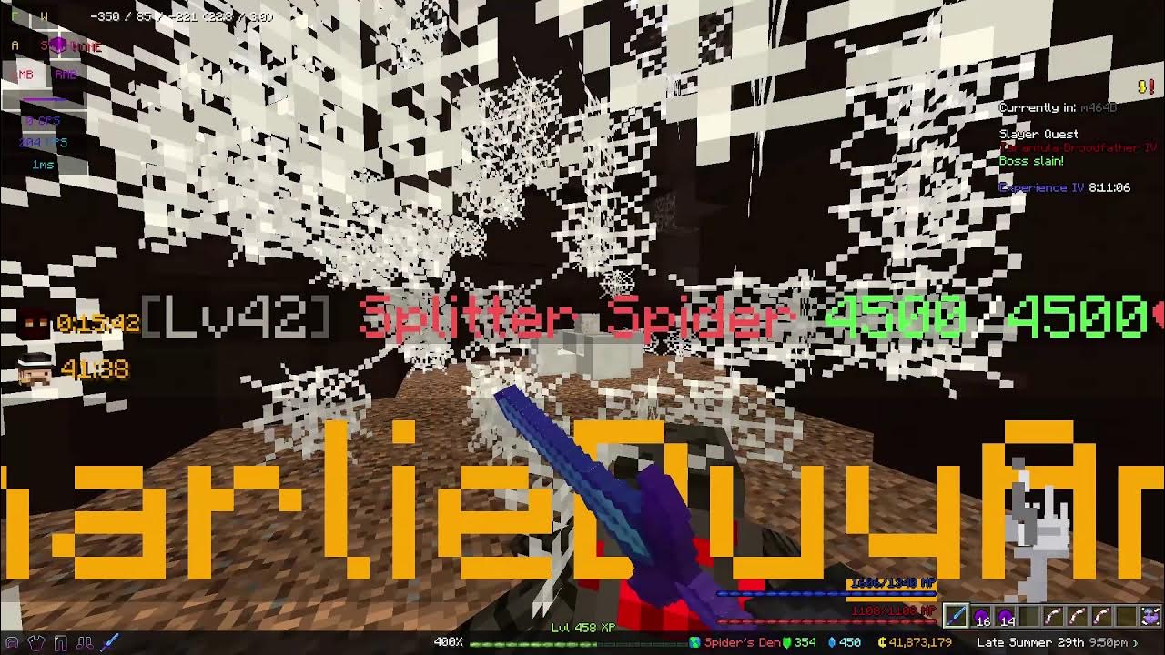 All Relics in the Spider's Den! (Hypixel Skyblock) YouTube