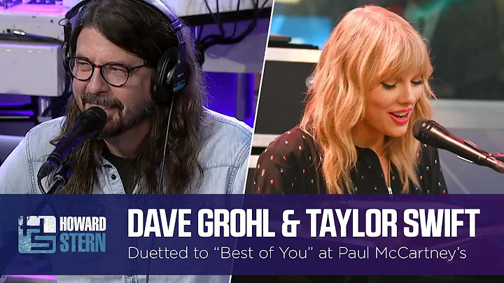 Dave Grohl Once Got High and Sang With Taylor Swif...