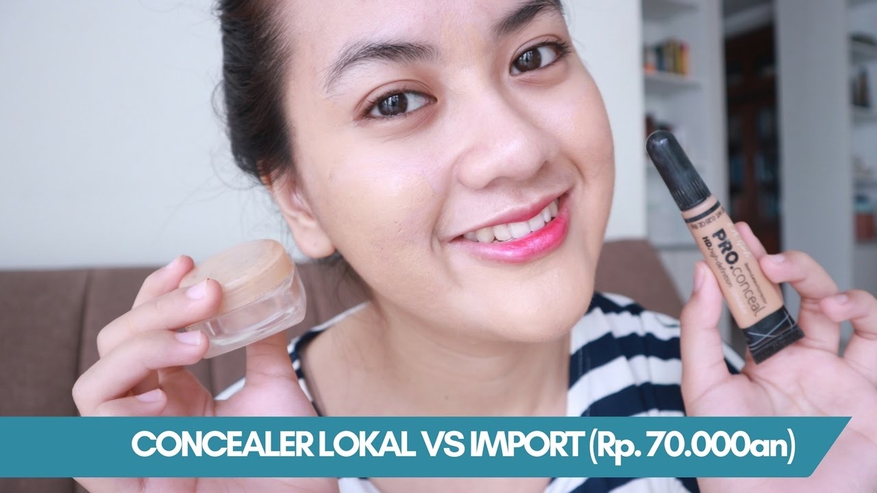 CONCEALER LOCAL VS IMPORT On Acne Face La Tulipe Vs LA Girl Pro