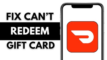 DoorDash Won’t Let Me Redeem Gift Card: How to Fix DoorDash Won’t Let Me Redeem Gift Card (FIXED!)