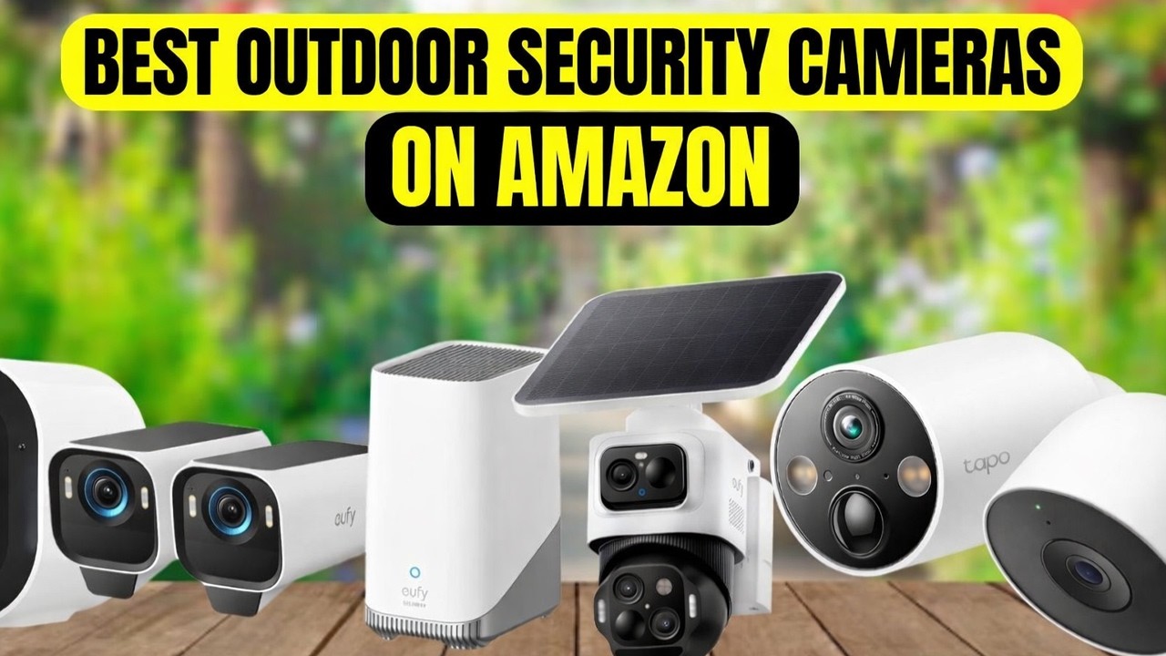 Best Outdoor Security Cameras 2026 [don't buy one before watching this ...