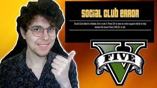 how to fix gta 5 social club error code 0