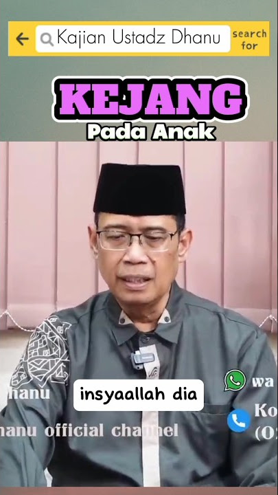 kejang  #kejang #kajianislam #ustadzdanu #tausiyah
