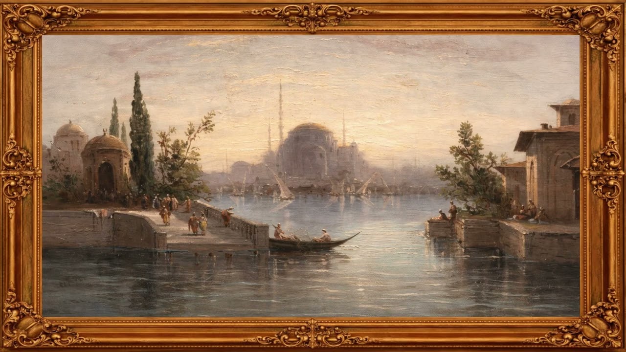 Sessiz Hikâyeler | Altın Çerçeveli TV Sanat Tablosu | Kesintisiz (8 Saat)