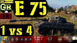 World of Tanks E 75 WoT Replay - 7 Kills 7.2K DMG(Patch 1.4.0)