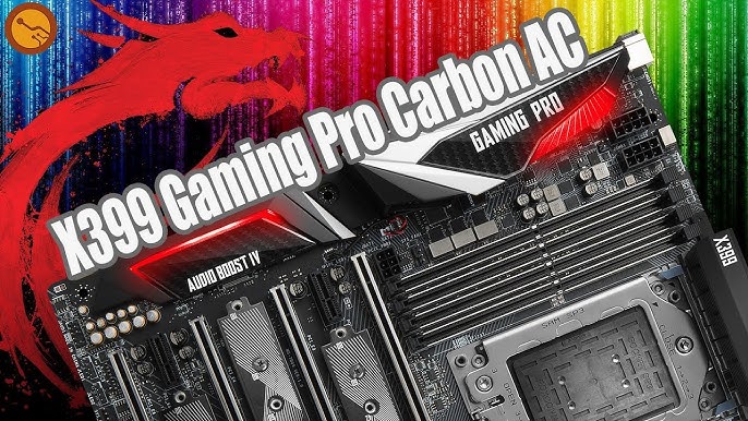 Hold op velordnet lære MSI X470 Gaming Pro Carbon AC Motherboard Review - YouTube