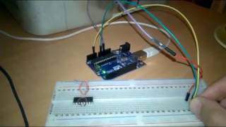 controlling LM35z sensor using Arduino and scilab قياس الحرارة بإستعمال أردوينو و سايلاب