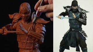 Sculpting SUBZERO | Mortal Kombat 2021