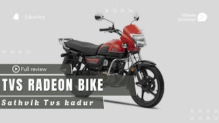 Raedon bike full review in kannada at sathvik tvs showroom kadur