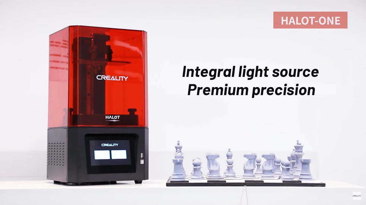 Creality Halot-one impresora 3D de resina liqcreate resinas de ingeniería