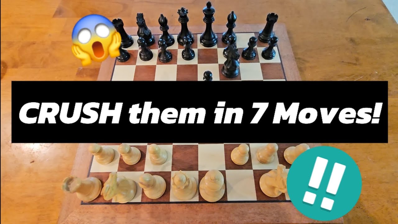 DESTROY your opponent in just 7 moves with this SIMPLE trap