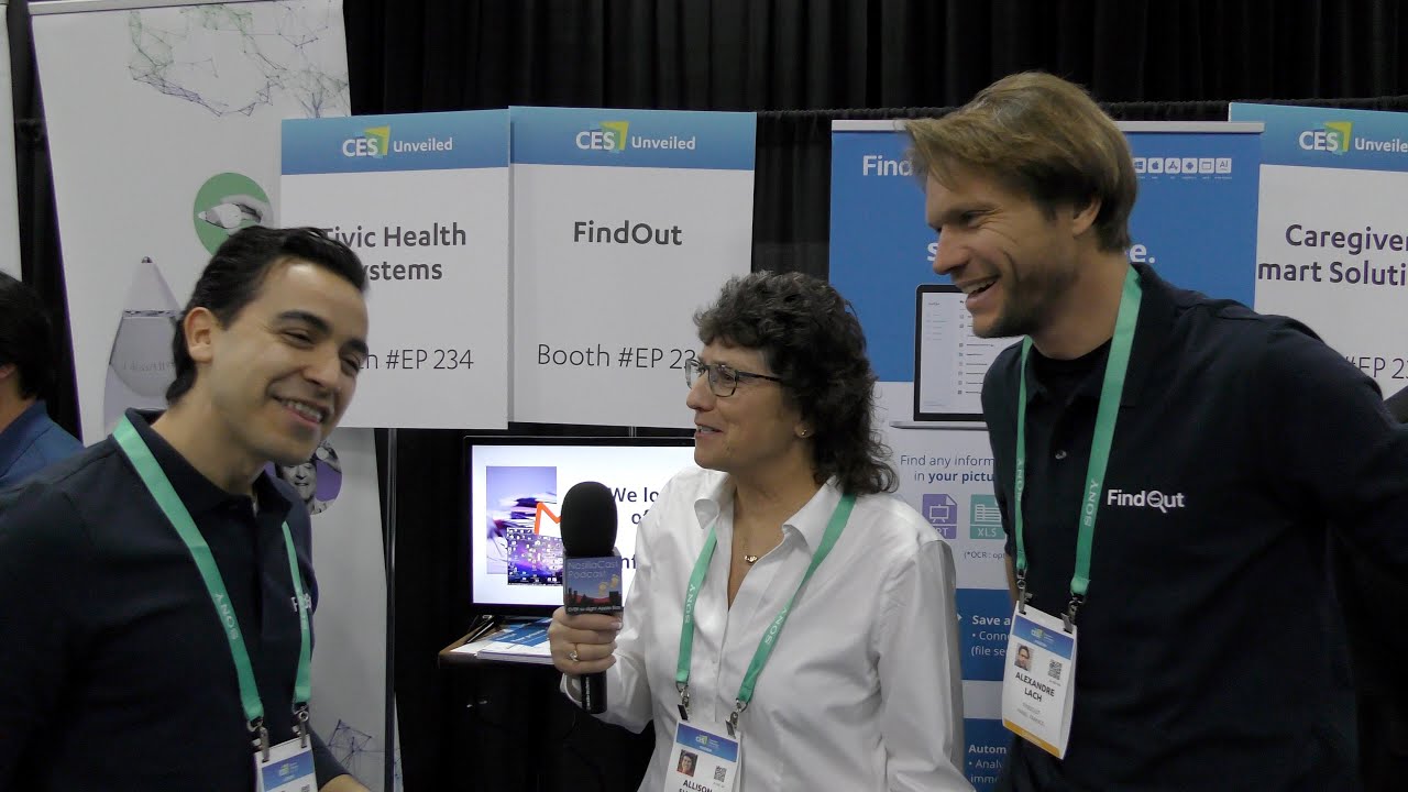 CES 2020: FindOut Secure & Private Cloud and OCR Search