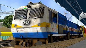 मैसूरु - अजमेर एक्सप्रेस | 16210/Mysuru - Ajmer Express Part 2 | 8 Hours Running Late with WDP4D