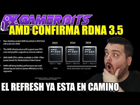 AMD confirma la arquitectura NAVI 3.5, el refresh de RDNA 3 ya está en camino