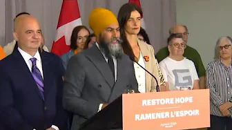 NDP's Jagmeet Singh explains why he broke support deal with Liberals thumbnail
