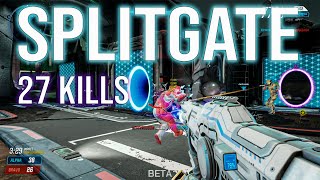 Splitgate Team Deathmatch 27-5 K/D Game (PS5 No Commentary)