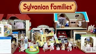 Большая коллекция Сильваниан Фэмилис 38 игровых наборов (Sylvanian Families). Глазами мамы и папы :)