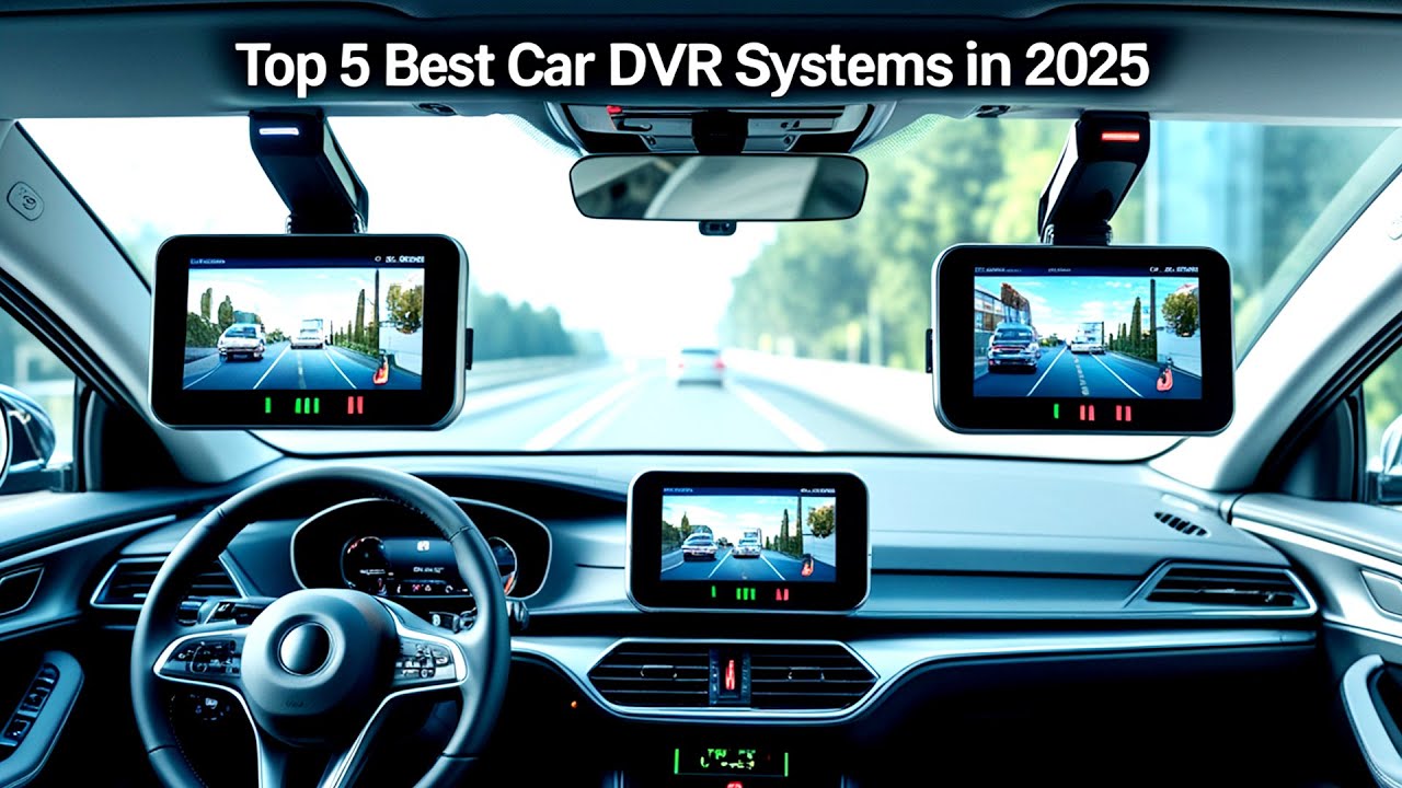5 лучших автомобильных видеорегистраторов 2025 года | Видеорегистраторы 4K с функцией ночного вид...