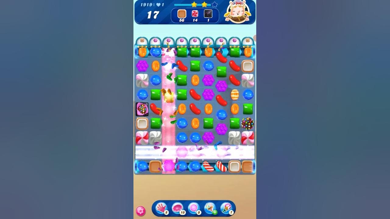 Candy Crush Saga level 1919 YouTube