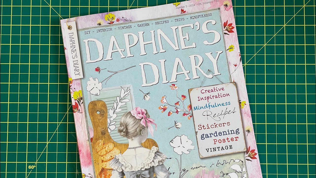🌺 DAPHNE'S DIARY MAGAZINE FLIP THROUGH - ISSUE 3 2024 - PAPER SOUNDS AND MUSIC 