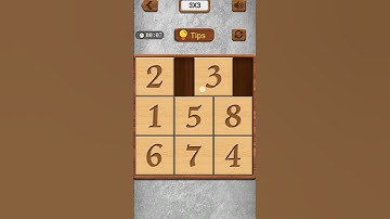 Puzzle 3×3 Solve || Numpuz game || Go Down Deh Song #games