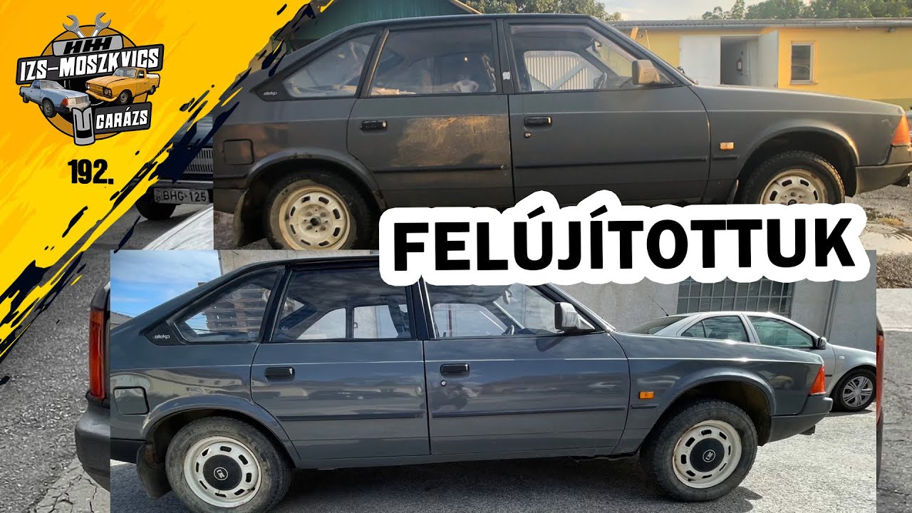 Garázs videó 192. - Aleko 2141-S felújítás