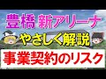 【豊橋】新アリーナ 事業契約のリスク、市の基本計画と大きく違う事業者提案、豊橋市にとって不利な契約（ゆっくり解説）