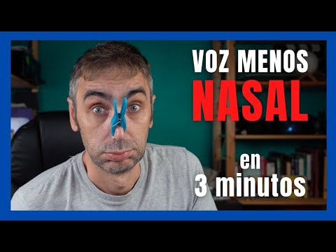 Video: 4 formas de dejar de sonar nasal