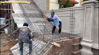 The Most Accurate Technique For Constructing Solid Reinforced Concrete Stairs Outdoors