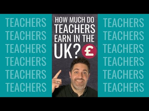 How Much Do Teachers Earn In The UK? [Average Teacher Salaries] #shorts