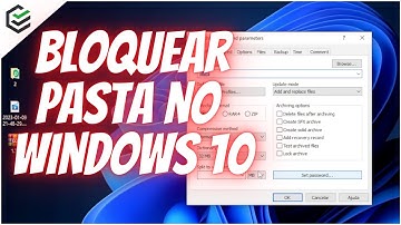 COMO PROTEGER UMA PASTA COM SENHA NO WINDOWS | COMO BLOQUEAR PASTA NO WINDOWS 10