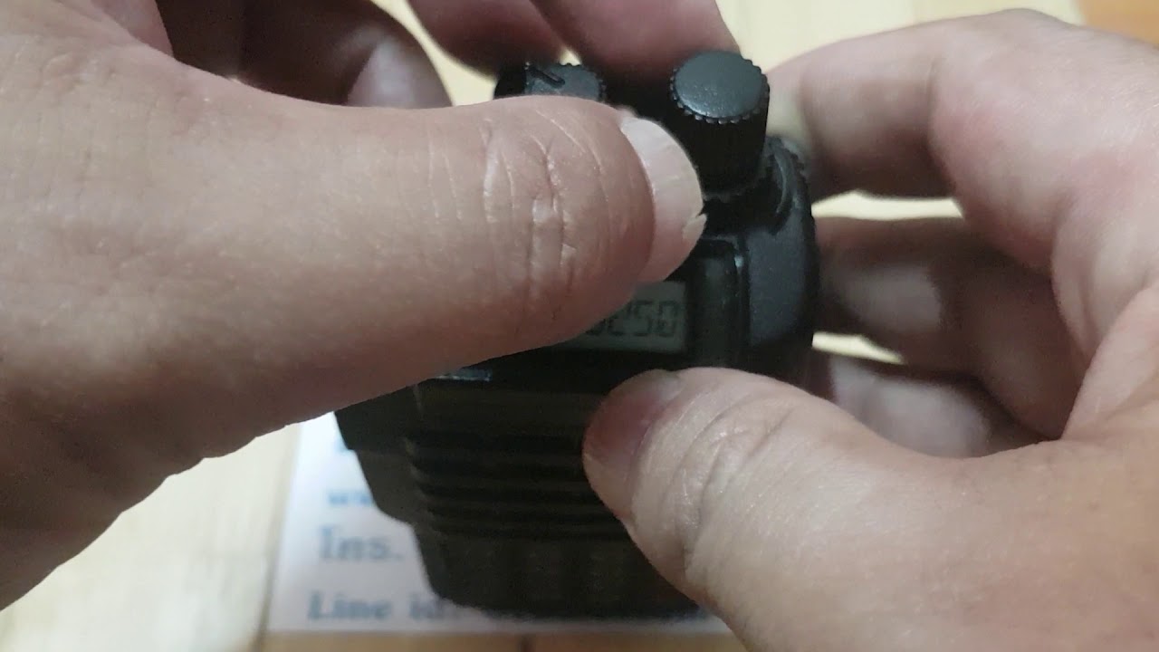 วิธีรีเซทเครื่อง Yaesu FT 250