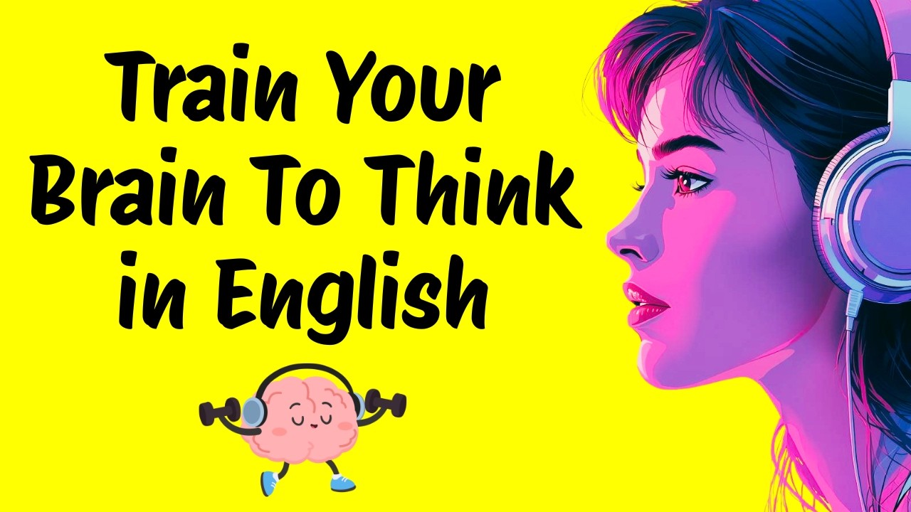 How to Train Your Brain to Think in English Every Day | Improve Listening Skills