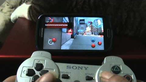 Samsung Galaxy S3 and PS3 Controller