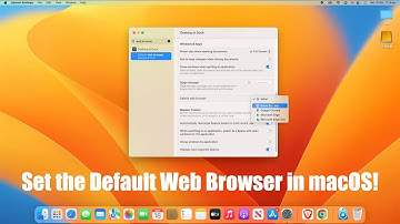 How to Set the Default Web Browser in macOS