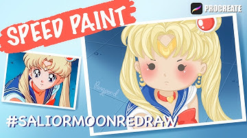 [ SPEED PAINT ] - SAILOR MOON redraw | Procreate App | iPad Pro