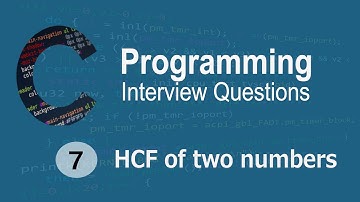 C Interview Questions tutorial #7- HCF of two numbers  || Codenemy