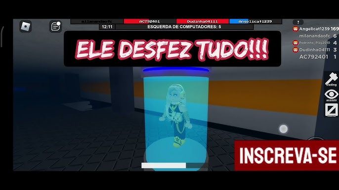 gnt as pessoas do server não são meus amigos!! #roblox