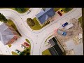 Draufsicht auf meine Straßen