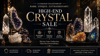 Museum-Quality Crystals Are Here! The Most Beautiful Pieces of Earth We’ve Ever Offered! 🌍✨