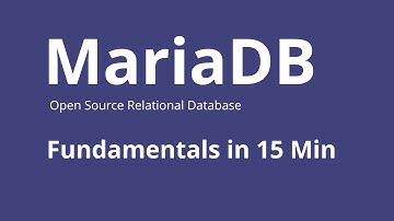 MariaDB Database in 15 Minutes