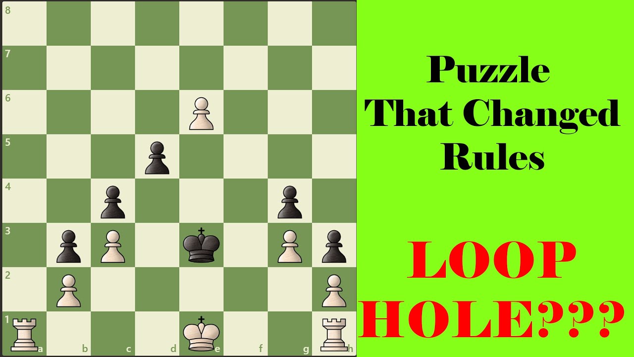 Vertical Castling in Chess? A Puzzle that Forced FIDE to Change