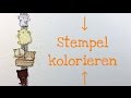 Tutorial: 3 Arten Stempel zu kolorieren