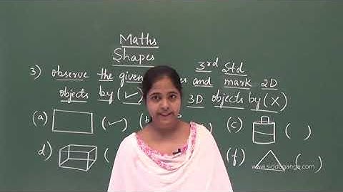 STATE 3 - MATHEMATICS - SHAPES - PART 2