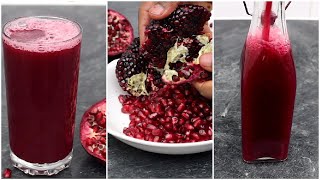 Pomegranate Juice Recipe #shorts