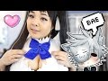 BOYFRIEND DOES MY VOICEOVER (Cosplay Makeover)! ft. The Anime Man